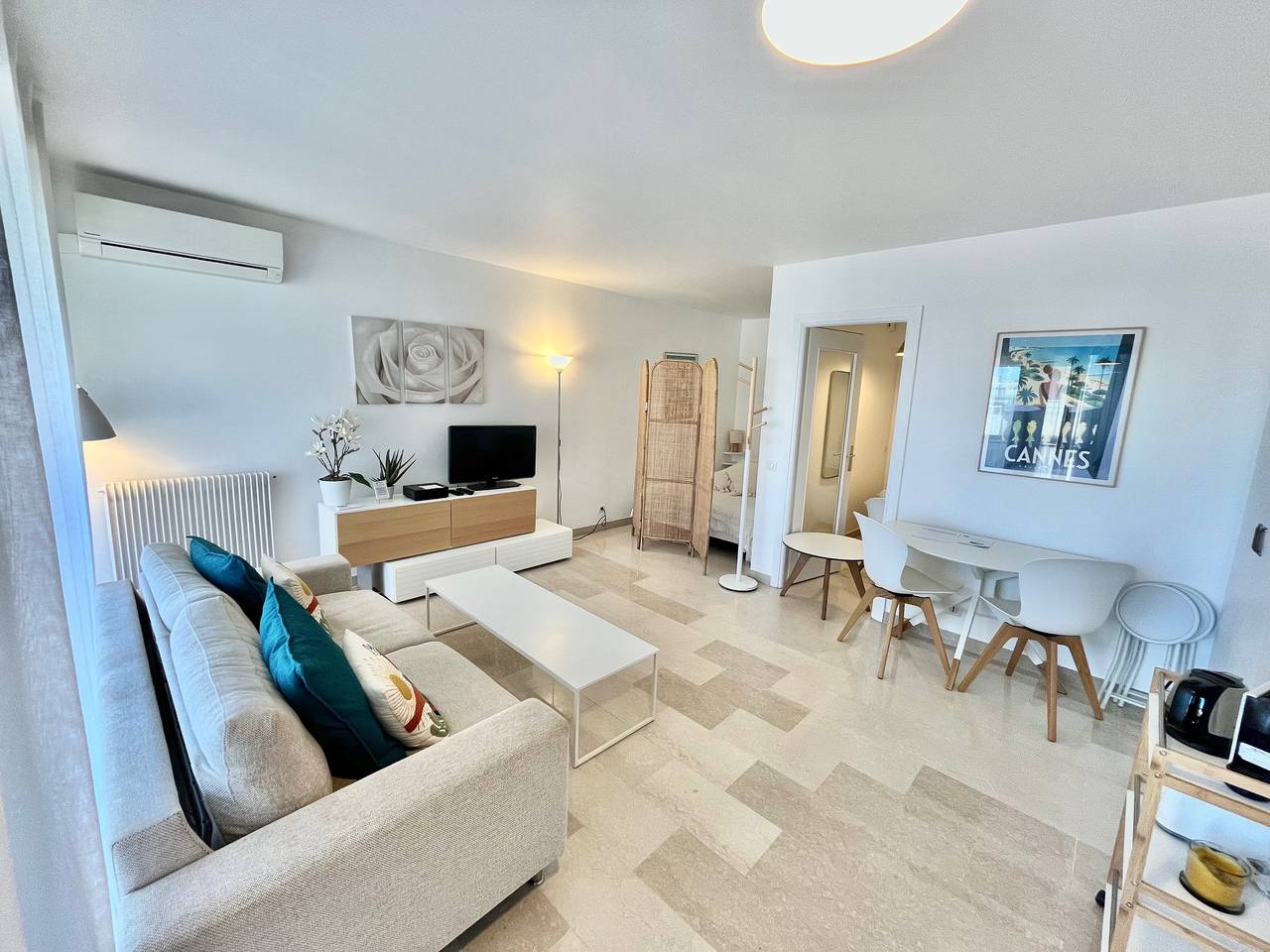 Studio entier, Les jardins de la Croisette 6 in Cannes, Côte méditerranéenne (France)