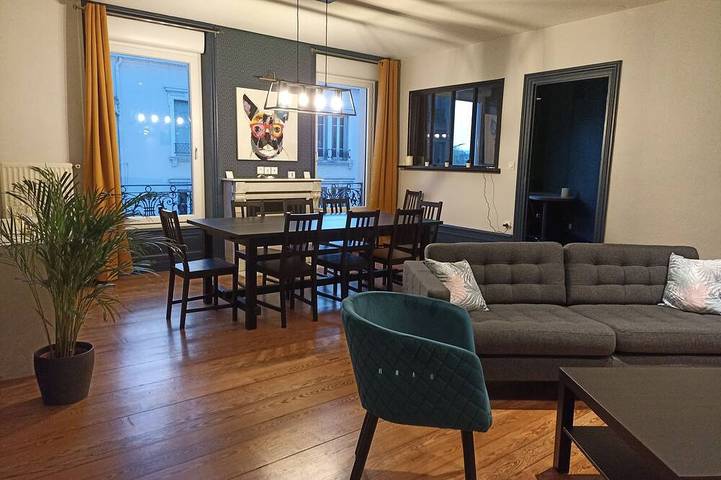 Appartement de vacances pour 12 personnes, avec Balcon