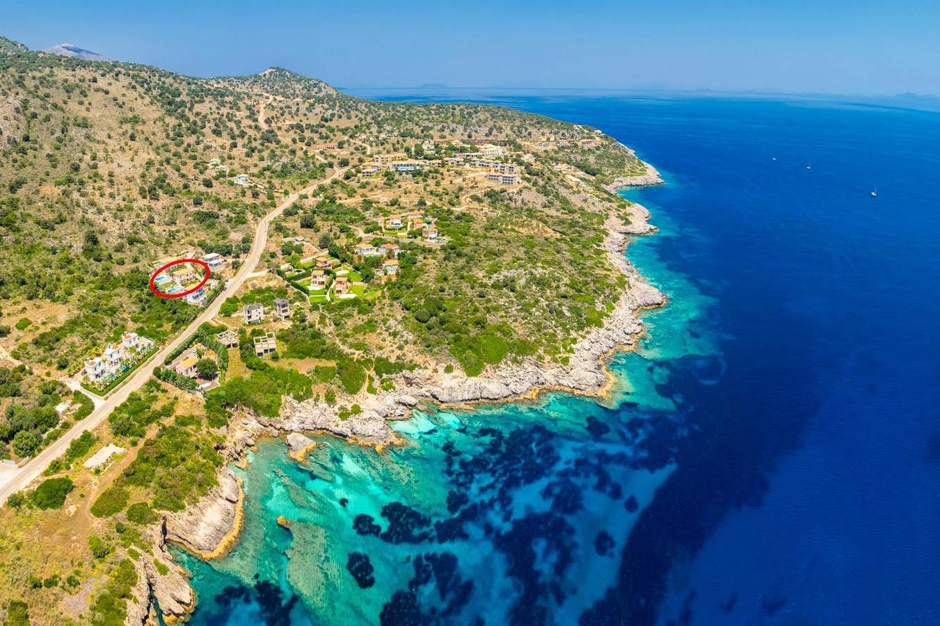 Villa für 8 Personen mit Balkon in Skala, Kefalonia