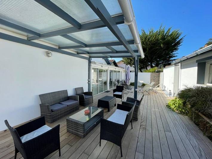 Ferienhaus für 13 Personen, mit Terrasse und Garten