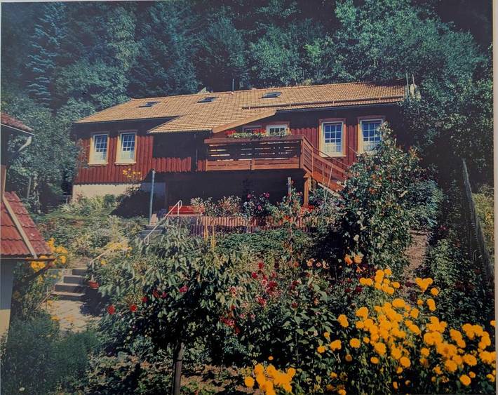 Ferienhaus für 10 Personen, mit Garten und Ausblick in Zorge