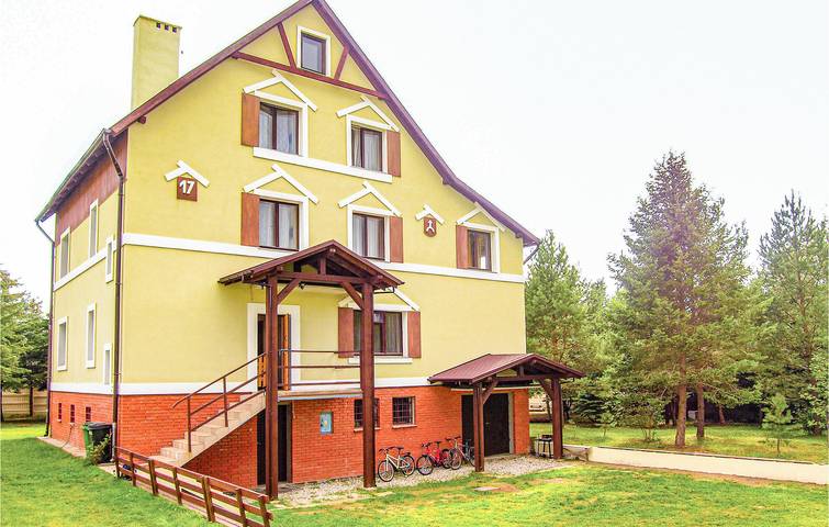 Ferienhaus für 17 Personen mit Seeblick in Pasym, Masuren