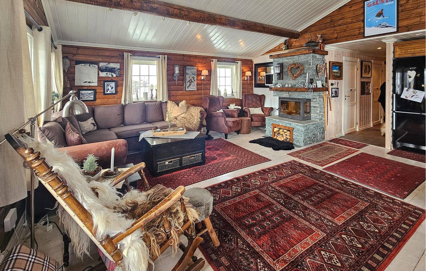 Ferienhaus für 10 Personen mit Seeblick in Kvitåvatn, Tinn