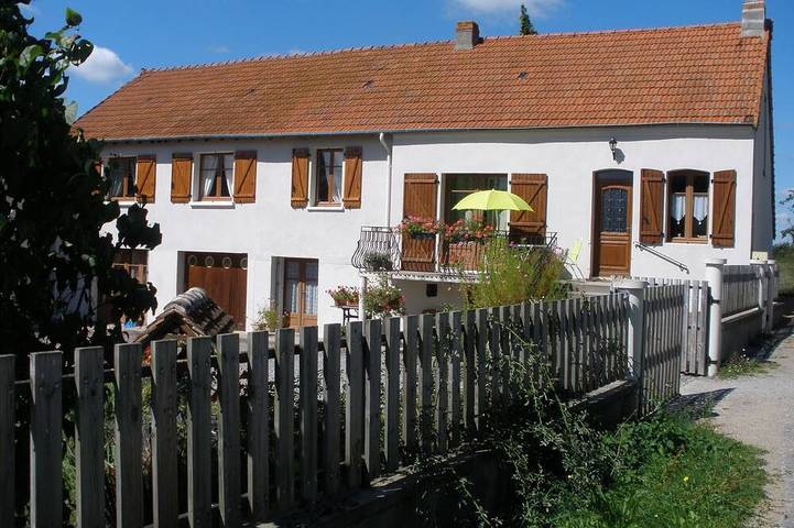 Gîte pour 6 personnes, avec Balcon et Jardin