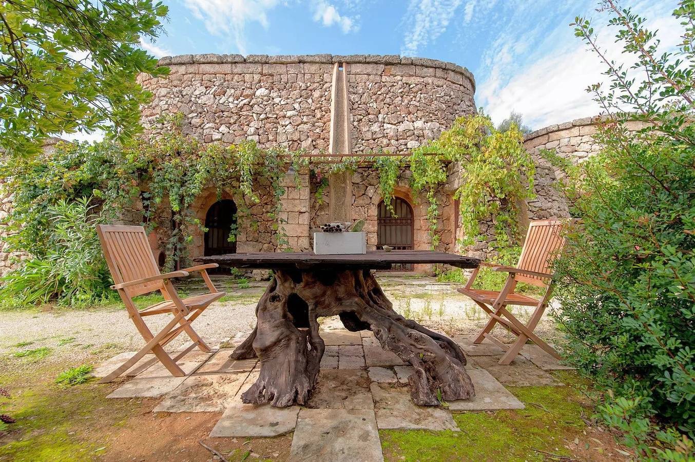 Villa "Tia Maria Country Inn - exclusive" con piscina, giardino e Wi-Fi in Racale, Golfo di Taranto