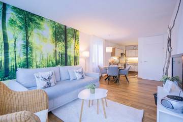 Ferienwohnung für 4 Personen, mit Terrasse und Garten in Immenstaad am Bodensee