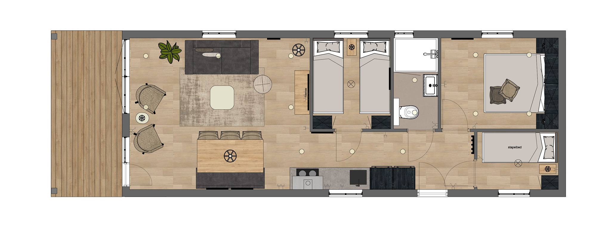 Oysterduinen — Duinhelm | Hot Tub | 6 Pers.   in Yerseke, Niederländische Nordsee