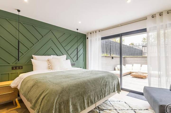 Casa elegante con sauna y spa, cerca de estación y tiendas in Pontorson, Avranches region