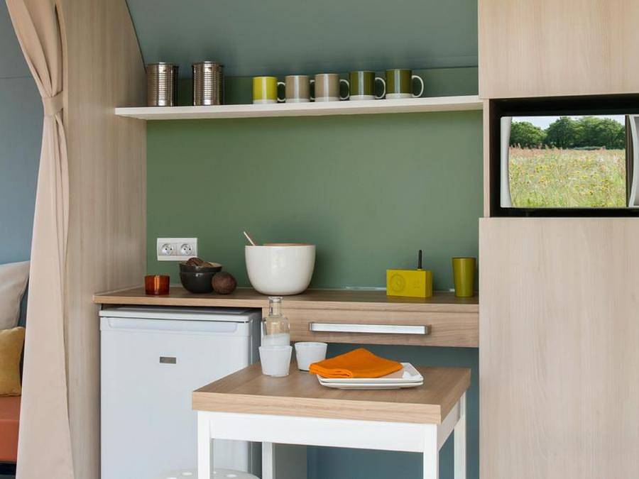 Camping Le Moulin Du Roy - Bungalowzelt 4 personen - Coco-sweet - 2 Schlafzimmer - 16m² in Revel, Lauragais