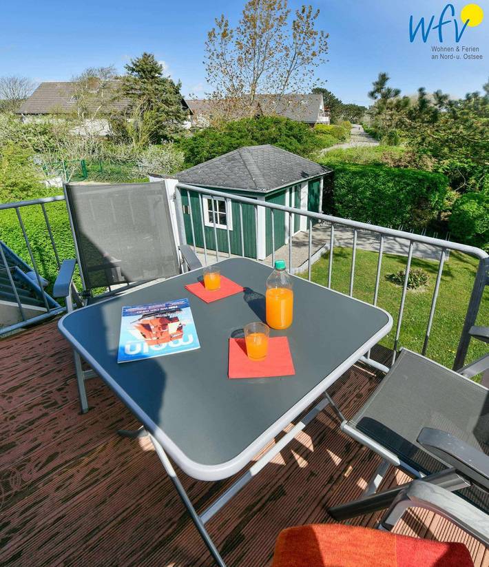 Ferienwohnung für 3 Personen, mit Balkon auf Wangerooge - 2