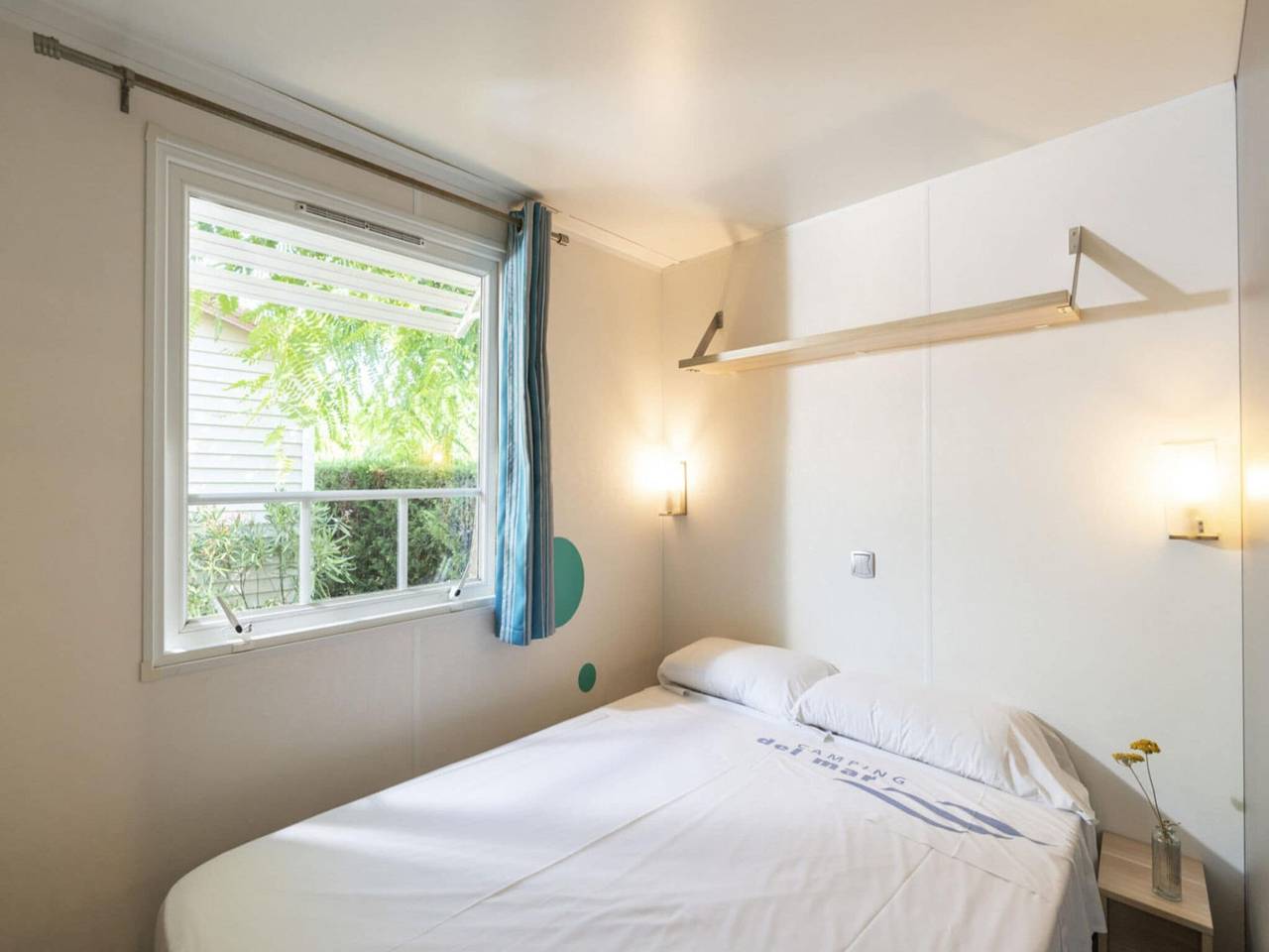 Mobile home with covered terrace in Malgrat de Mar, Costa del Maresme