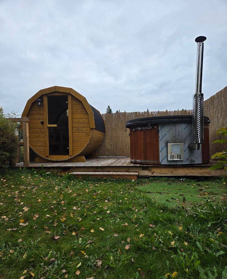 Willa Hamry z Jacuzzi i Sauna in Karpaty (Polska)