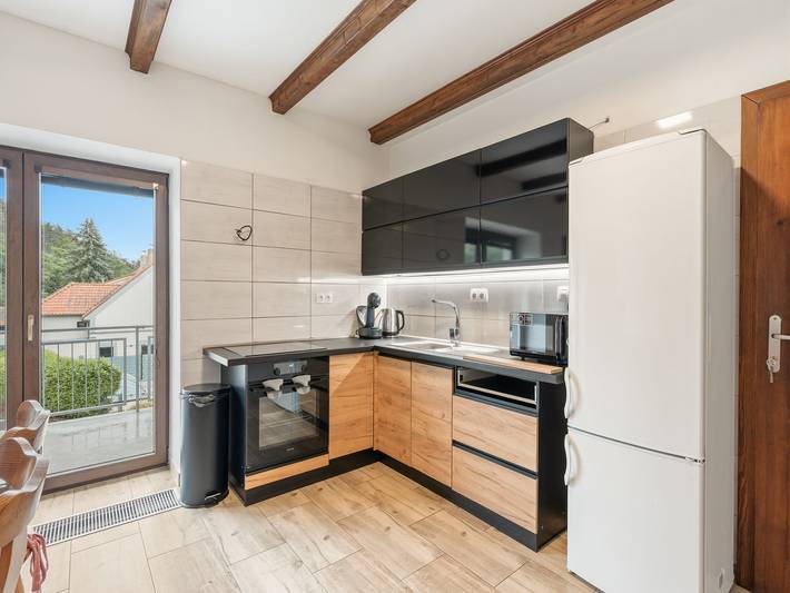 Ferienwohnung für 9 Personen, mit Balkon und Terrasse sowie Garten in Tschechien
