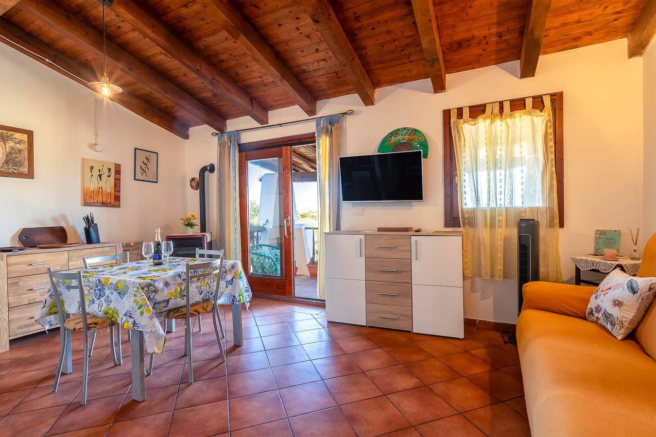 Appartement entier, Appartement « Rifugio Del Sognatore Stintino » avec Vue Mer, Terrasse Privée et Wi-Fi in Stagno di Casaraccio, Punta De Su Turrione