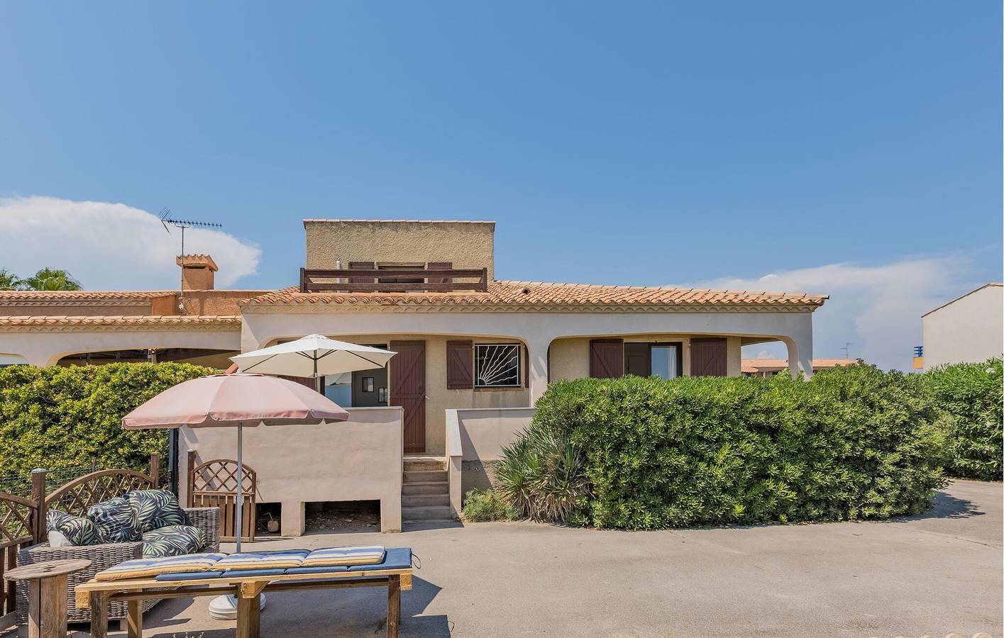 Apartment mit Meerblick, Parkplatz, WiFi, Klimaanlage und Terrasse in Frontignan, Côte d'Améthyste