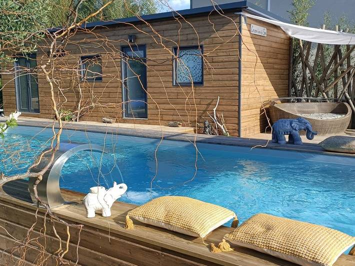 Gîte pour 2 personnes, avec sauna et jardin ainsi que piscine et jacuzzi à Saint-Saturnin-lès-Avignon - 3