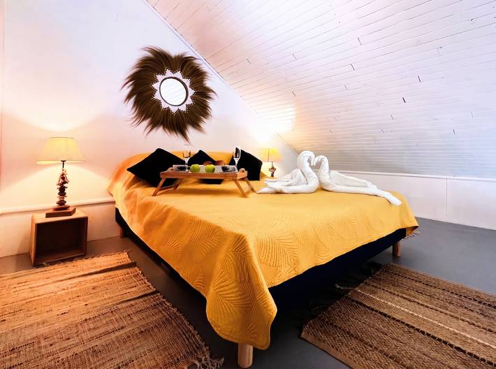 Bungalow lumineux à Saint Leu proche de la mer avec piscine partagée in Saint-Leu, Île de la Réunion