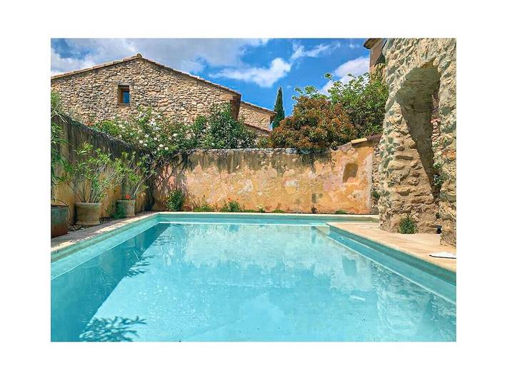 Casa de vacaciones en Rustrel con piscina. in Rustrel, Parque natural regional del Luberon