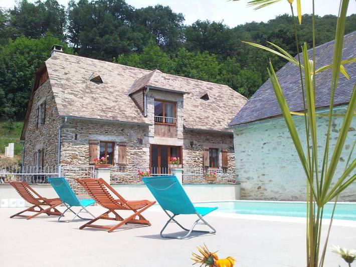Maison de vacances pour 8 personnes, avec vue et piscine
