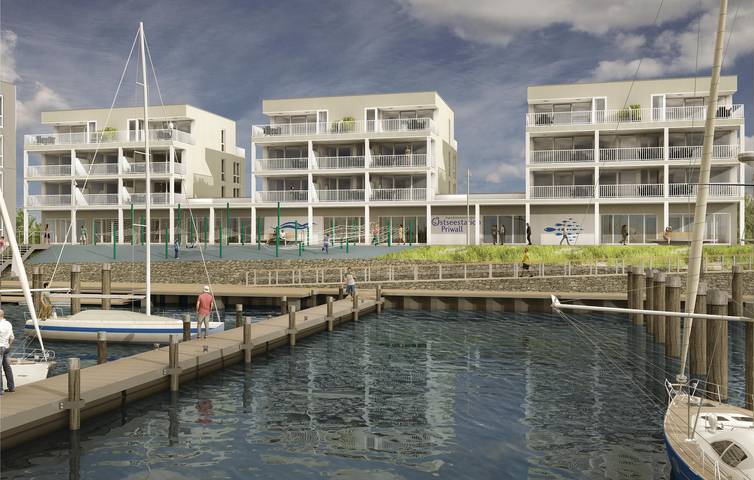 Ferienwohnung für 6 Personen, mit Whirlpool und Terrasse sowie Sauna in Priwall