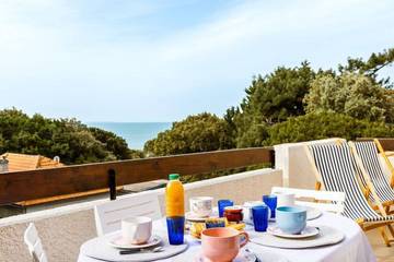 Gîte pour 5 personnes, avec balcon dans Plage du Platin