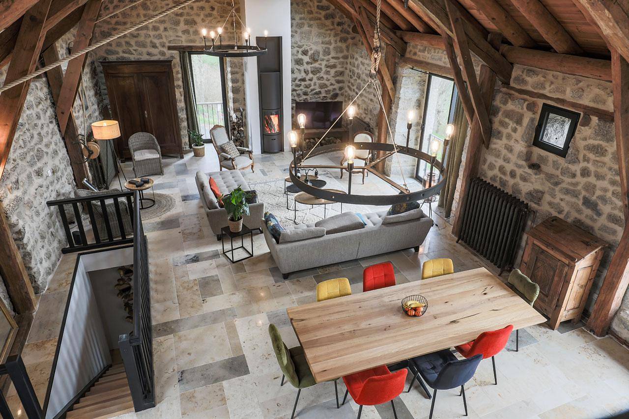 Casa de huéspedes para 10 personas con jardín in Saint-Gal, Región de Mende