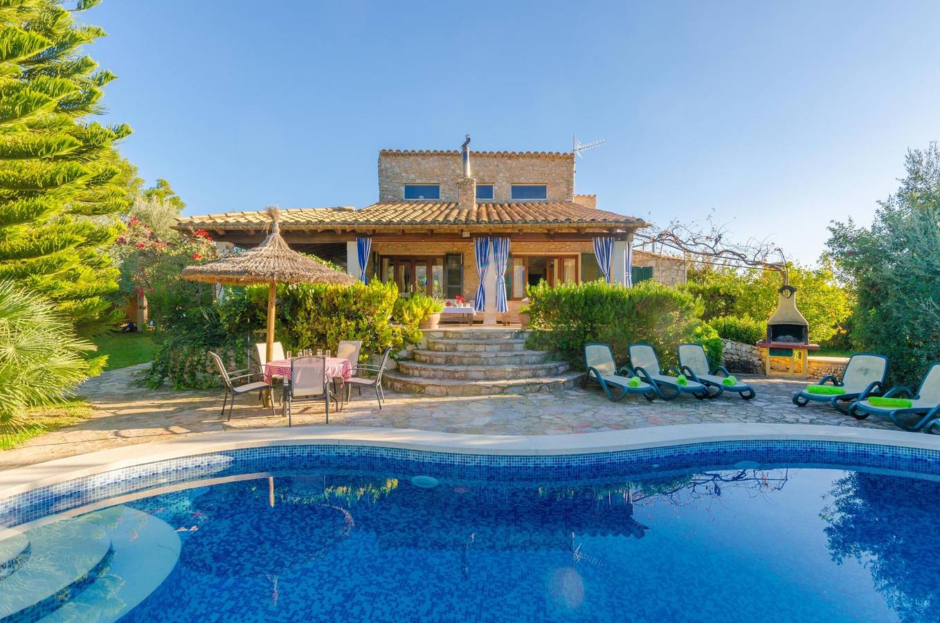 Can Reure (Can Paris) - Villa with private pool in Inca. Free Wifi in Inca, Majorca Center