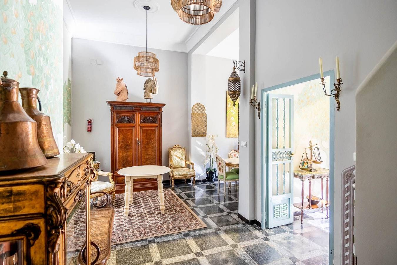 Casa de vacaciones para 12 personas con balcón in La Buhaira, Sevilla