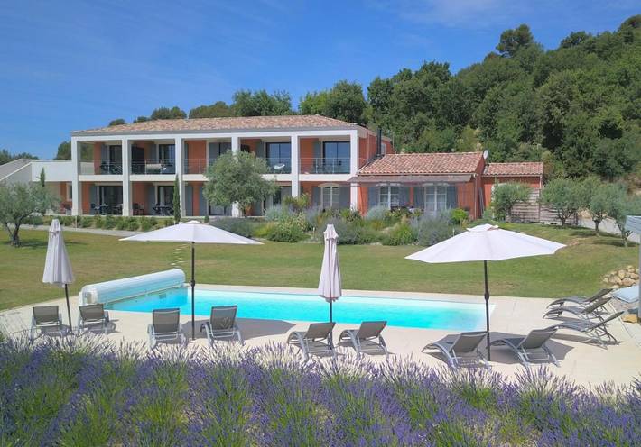 Appartement de vacances pour 2 personnes, avec vue ainsi que piscine et jardin - 1
