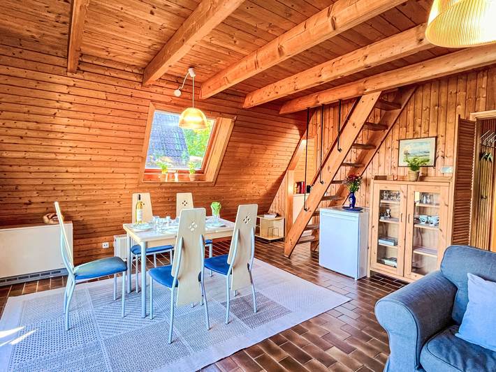Ferienhaus für 5 Personen, mit Ausblick und Balkon sowie Garten in Oberschwaben - 2