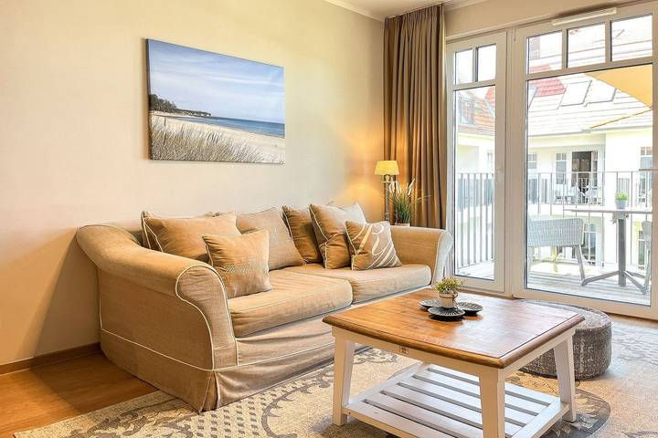 Ferienwohnung für 2 Personen, mit Balkon und Sauna, mit Haustier in Boltenhagen