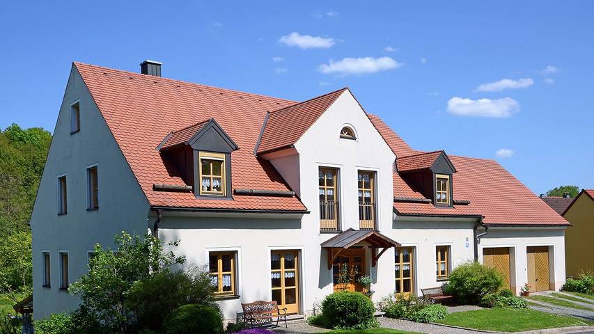 Ferienwohnung für 5 Personen, mit Garten in Plößberg