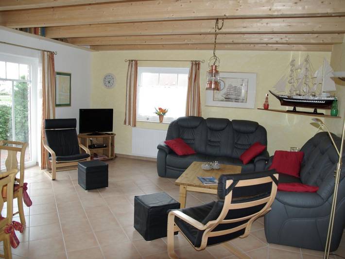 Ferienhaus für 8 Personen, mit Terrasse und Garten sowie Sauna in Grimersum - 3