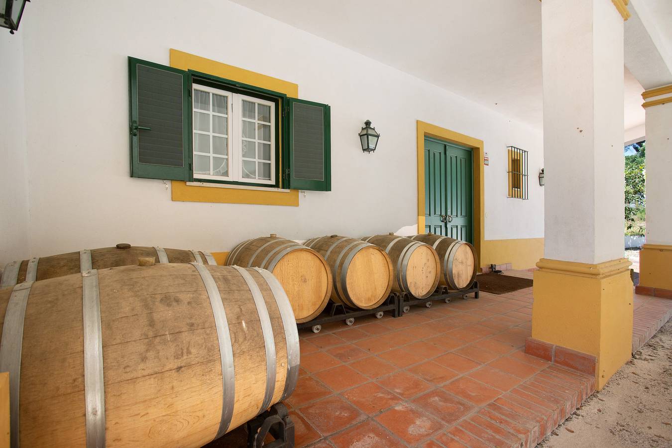 Villa 'Quinta Centieira-Scalab Wine Estate' avec vue sur les montagnes, Wi-Fi et climatisation in Póvoa da Isenta, District de Santarém