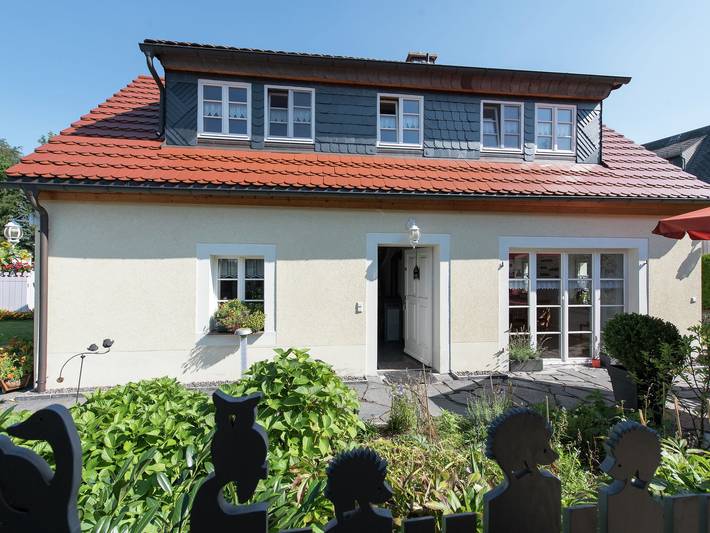 Ferienhaus für 4 Personen, mit Terrasse und Garten in Oederan
