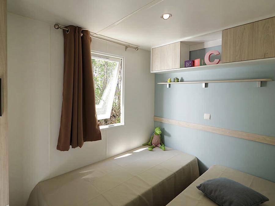 Camping Le Mont Grêle - Mobilhome 6 personnes - Mobil home Trigano Evo 29 - 29m² in Lépin-le-Lac, Région de Chambéry