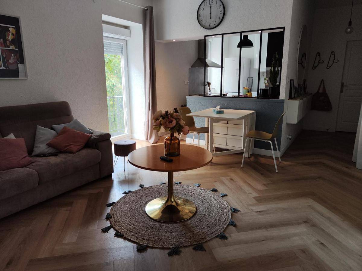 Appartement entier, Le Petit Angle Appartement 2 Pièces, plein centre ville, près de la gare jusqu'à 4 personnes in Valserhône, Nantua