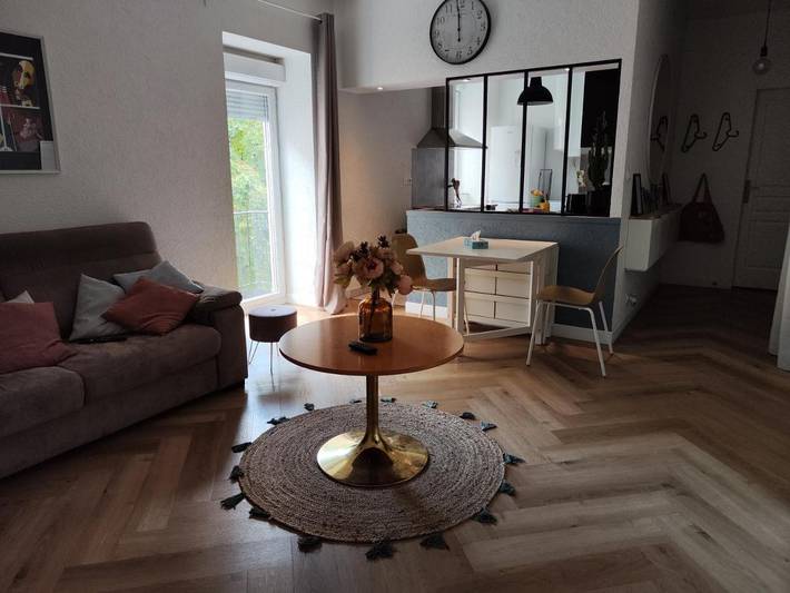 Gîte pour 4 personnes, avec balcon dans Valserhône - 3