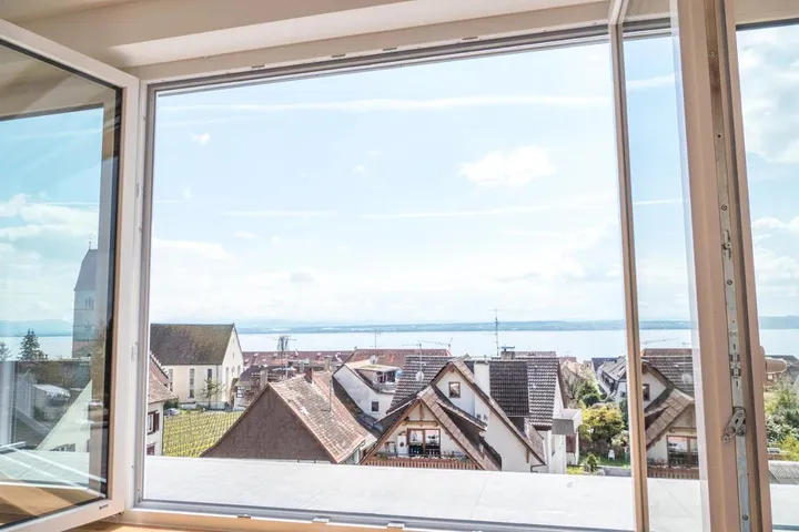Ferienwohnung für 2 Personen, mit Terrasse und Ausblick sowie Seeblick und Garten - 1