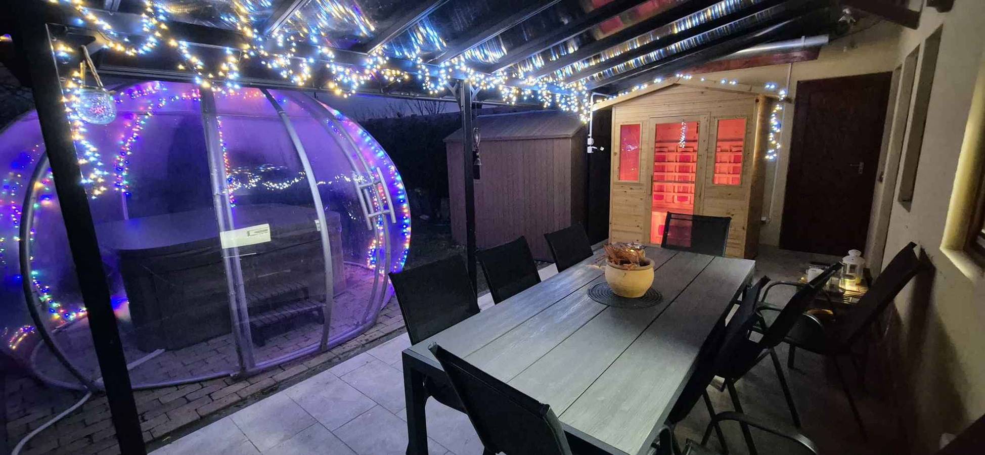 Ferienhaus mit Infrasauna und Jacuzzi  in Balatonkeresztur, Plattensee Südufer