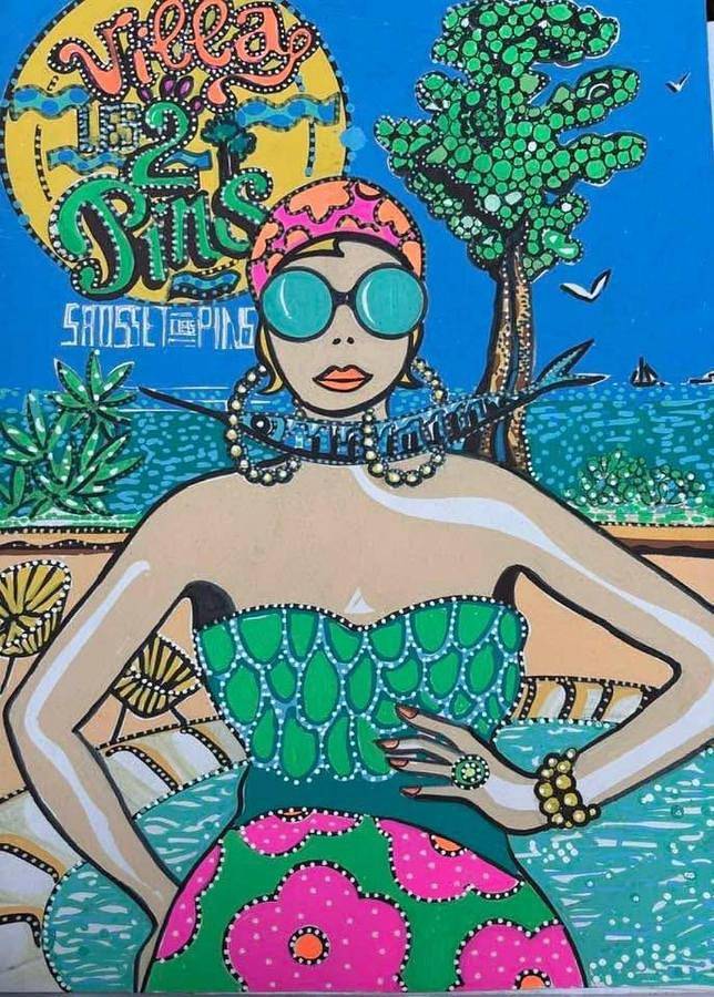 Apartamento de vacaciones para 4 personas, con vistas además de piscina y jardín - 1