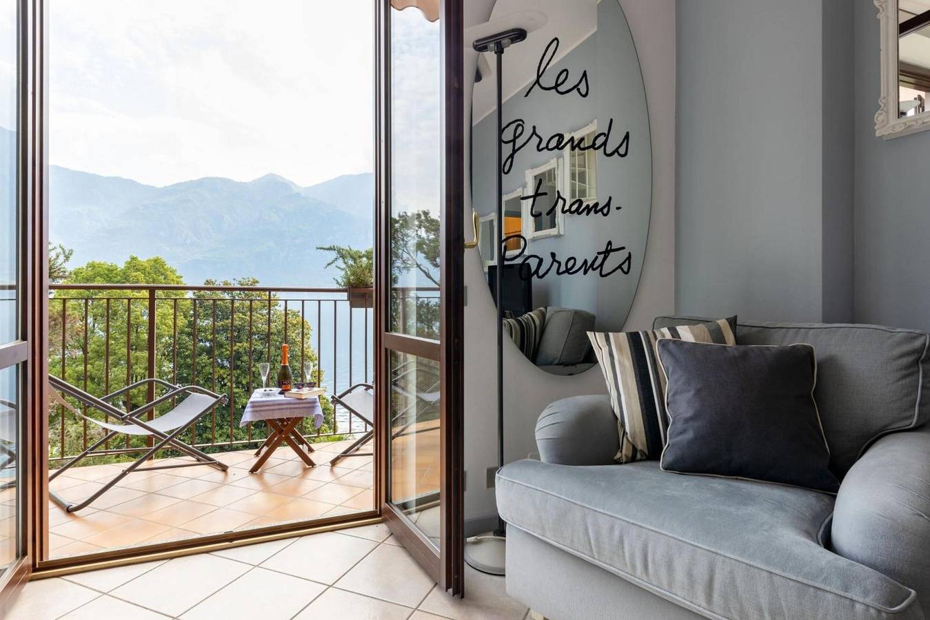 Ganze Wohnung, Apartment 'Bellagio Retreat' mit Seeblick, Wlan und Klimaanlage in Limonta (Oliveto Lario), Oliveto Lario