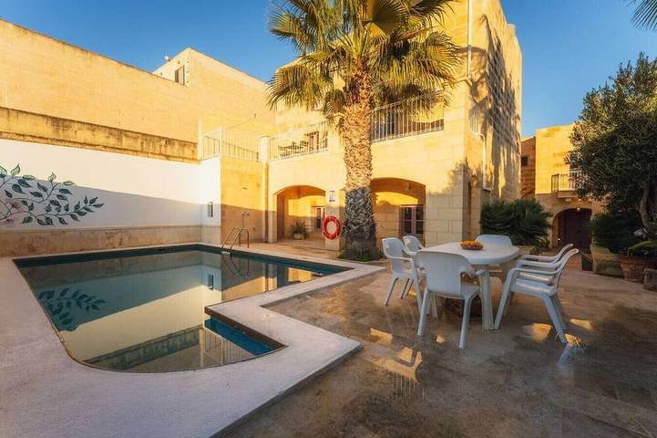 Ferienhaus für 8 Personen, mit Garten und Balkon in Gozo
