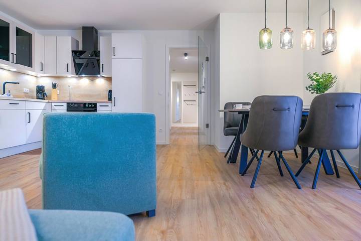 Ferienwohnung für 4 Personen, mit Terrasse und Garten sowie Sauna in Kellenhusen