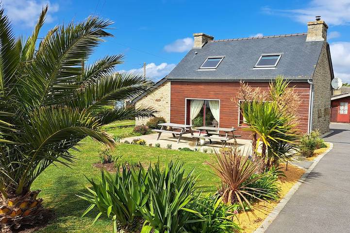 Location de vacances pour 4 personnes, avec Terrasse et Jardin à Lampaul-Plouarzel