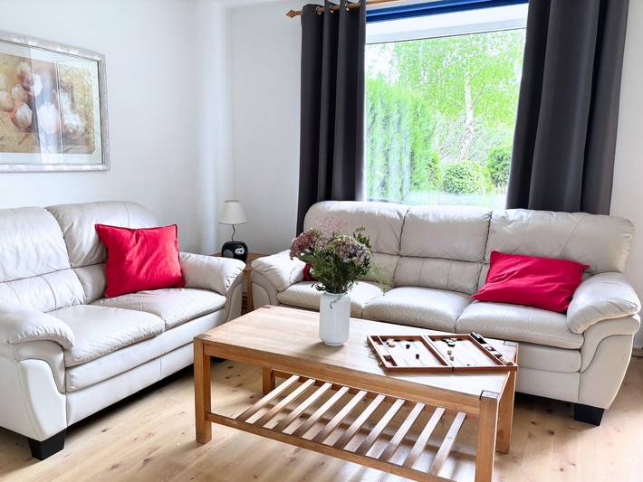 Ferienwohnung für 4 Personen, mit Garten und Terrasse, mit Haustier in Wulfen/Fehmarn