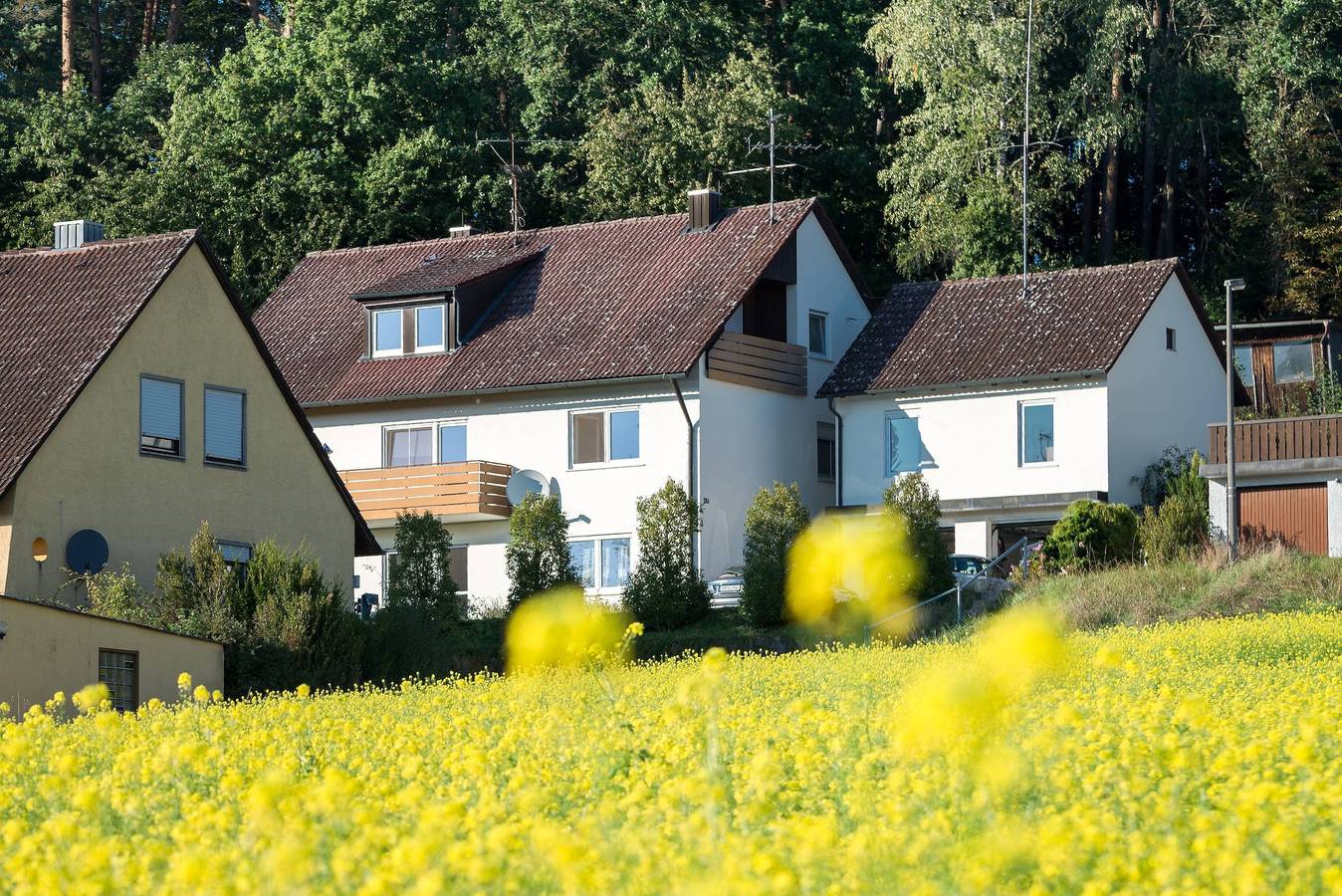 Ganze Wohnung, Ferienwohnung Rosenbach in Flachslanden, Romantische Straße