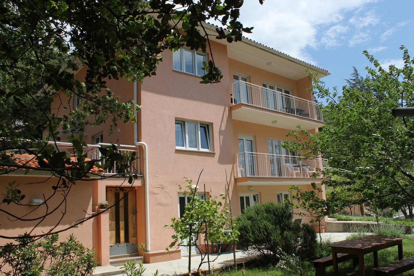 Appartamento intero, Appartamento di due stanze con terrazzo Draga di Moschiena - Mošćenička Draga, Abbazia - Opatija A-2327-c in Moscenicka Draga, Abbazia Croazia