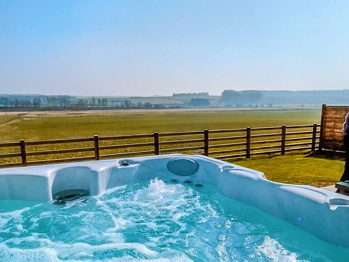 Glamping for 6 people, with garden in Perthshire