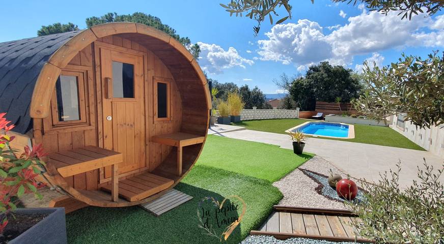 Villa 'La Pépite D'amour' con piscina privata, Wi-Fi e aria condizionata in Sainte-Anastasie-sur-Issole, Costa mediterranea (Francia)
